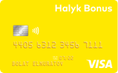 Дебетная карта Halyk Bonus Digital халык банк
